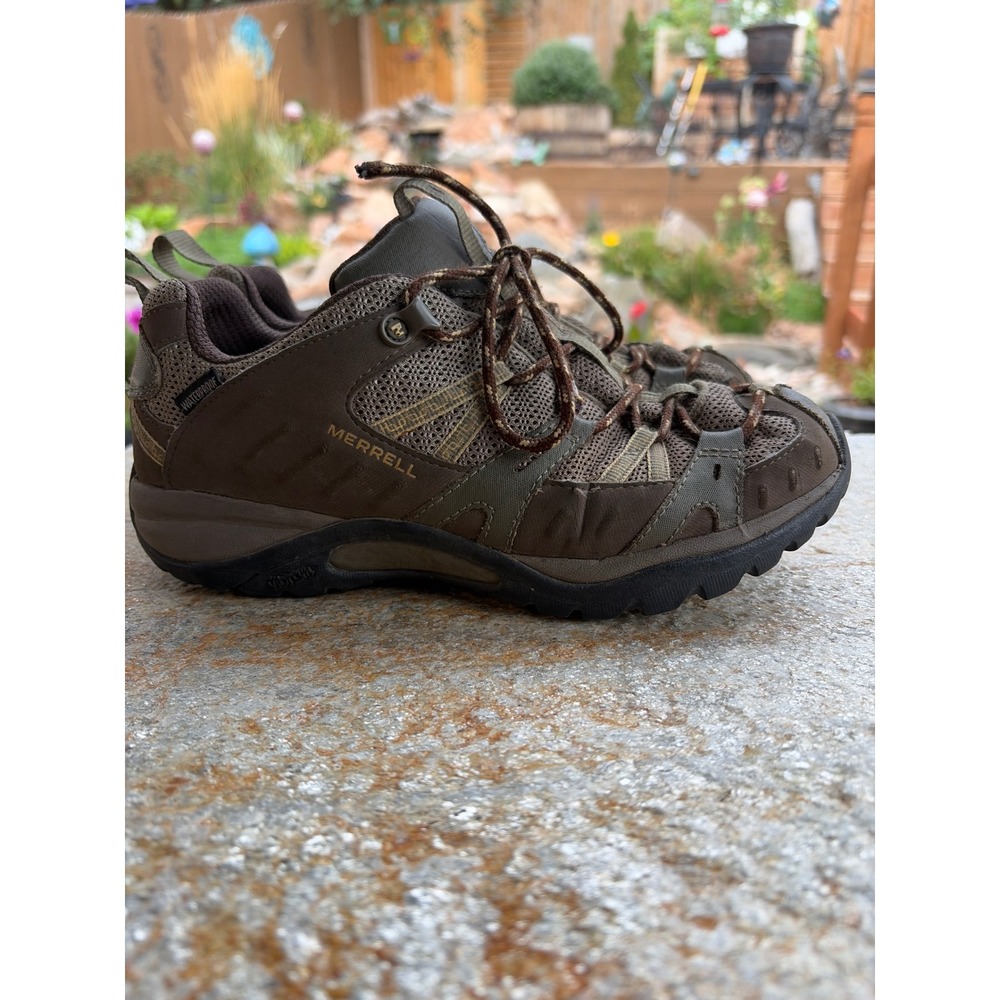 Merrell Siren Sport Brindle Waterproof Hiking Shoes Womens 7.5 Brown J52410W